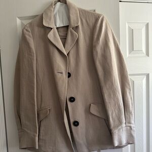 Linen blazer